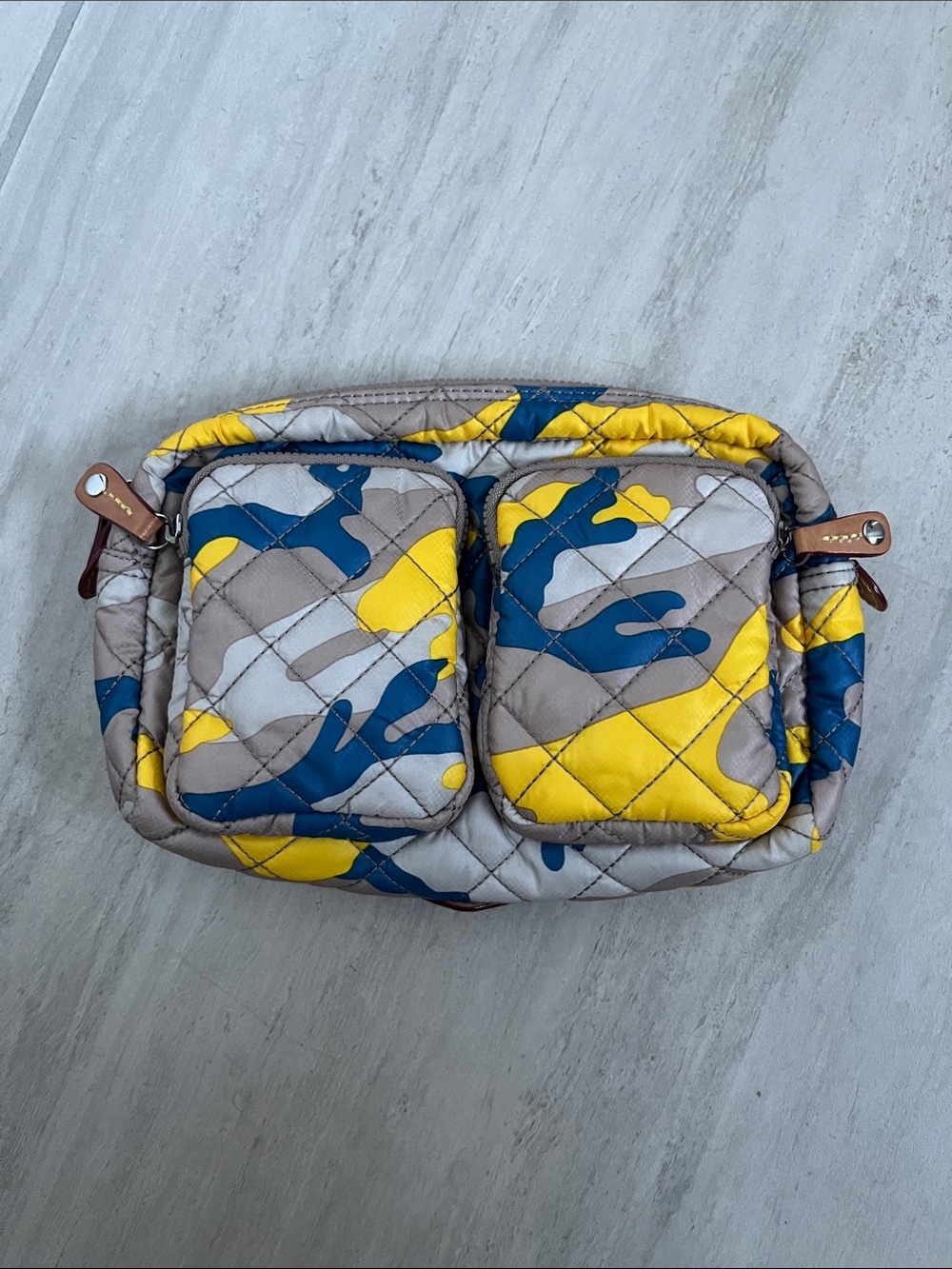 MZ Wallace Savoy cosmetic bag